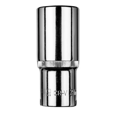 Imagen de NEO TOOLS 08 196 Piezas insertables de llave cubo 3/8 21 mm Acero cromo vanadio hexagonal
