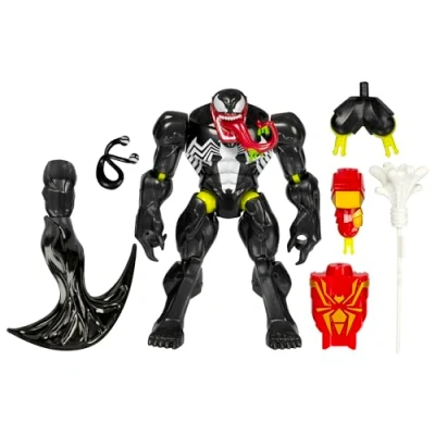 Imagen de Spider Man MixMashers Marvel, Veneno, Figura Deluxe Personalizable Mix and Match y Accesorios