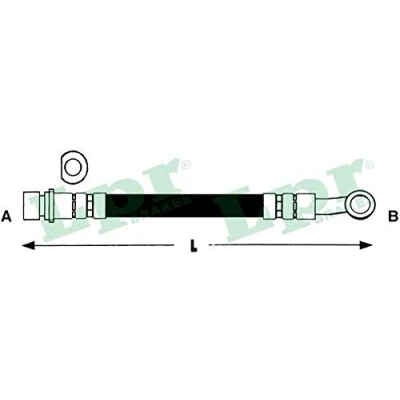 Imagen de Tubo flexible de frenos LPR 6T48142