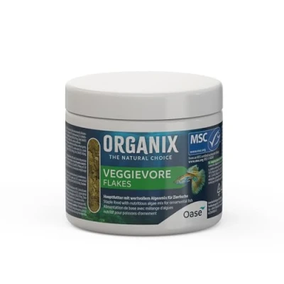 Imagen de OASE ORGANIX Veggievore Flakes 175 ml alimento en Escamas para Peces de Acuario, básico Ornamentales, con Alto Contenido Algas