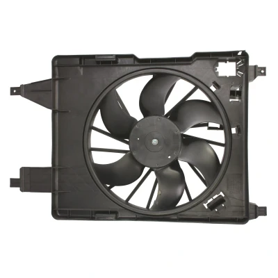 Imagen de NRF 47368 Ventilador de radiador 383 12 120 con bastidor (armazón) RENAULT: CLIO 2, Kangoo I, MEGANE 2