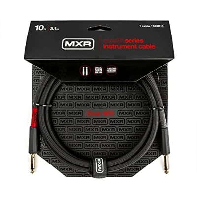 Imagen de JIM DUNLOP MXR Cable Instrumento Serie Stealth, 10 pies 3,1 m, Conector Recto de 1/4 pulgada (DCIR10)