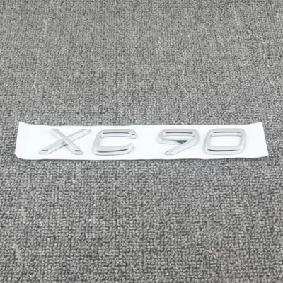 Imagen de abrupt Logo de Coche para Volvo XC40 XC60 XC90, Emblema Insignia del Metal Calcomanías Logotipo,C