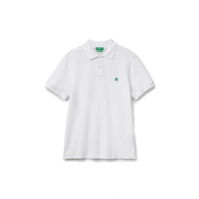 Imagen de United Colors of Benetton Short Sleeve Polo, Hombre, Talla: XS, White