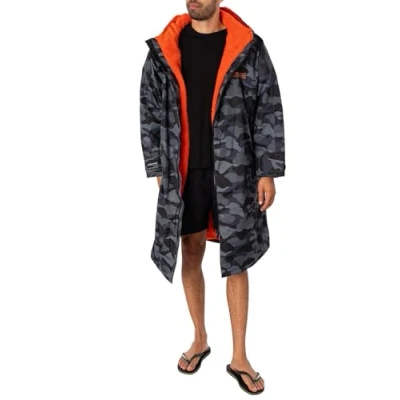 Imagen de Regatta de los Hombres Bata cambiadora Impermeable, Gris, L/XL