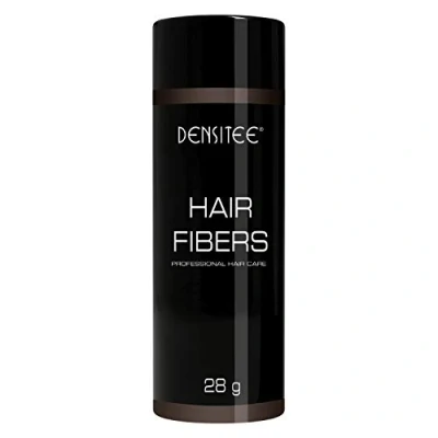 Imagen de Fibras Capilares Color Castaño Oscuro 28 gr Queratina Caida de Cabello Keratin Fibers Perdida Hombres y Mujeres Retoca Raices Canas Disimula al Instante Calvicie DENSITEE