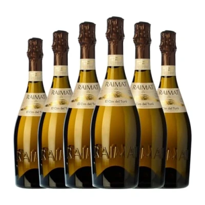 Imagen de Raimat El Cim del Turó Brut Nature Cava 75 cl Espumoso blanco (Caja de 6 Botellas cl)