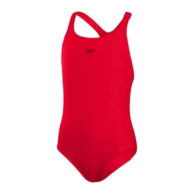 Imagen de Speedo Eco Endurance+ Medalist Bañador Niñas, Rojo, 11 12 Años