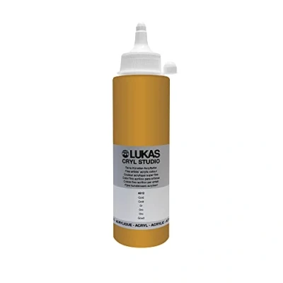 Imagen de Lukas Cryl Studio Pintura acrílica (250 ml), color dorado