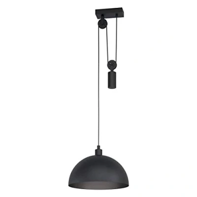 Imagen de Eglo WINKWORTH 1 lámpara Colgante, Negro