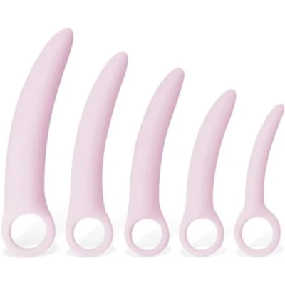 Imagen de Set de 5 Dilatadores Vaginales Progresivos Silicona Hipoalergénica