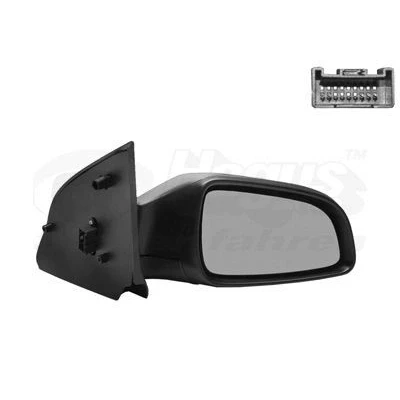 Imagen de espejo retrovisor Van Wezel 3746818 derecha imprimado completo, convexo, para ajuste elect. espejo, calefactable OPEL: Astra H GTC