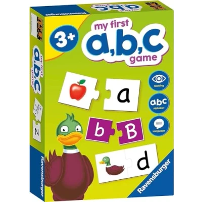 Imagen de Ravensburger My First ABC Juegos educativos para niños a Partir de 4 años, Ideal Aprendizaje temprano, Alfabeto, Lectura y ortografía