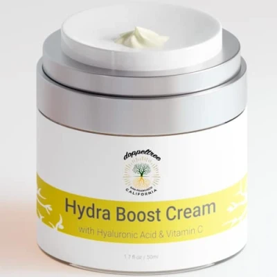 Imagen de Crema hidratante antiarrugas facial mujer y hombre, piel seca mixta, con Ácido Hialurónico, Vitamina C Colágeno, 50ml