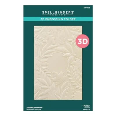 Imagen de Spellbinders Carpeta de Grabado en Relieve 3D, tamaño único