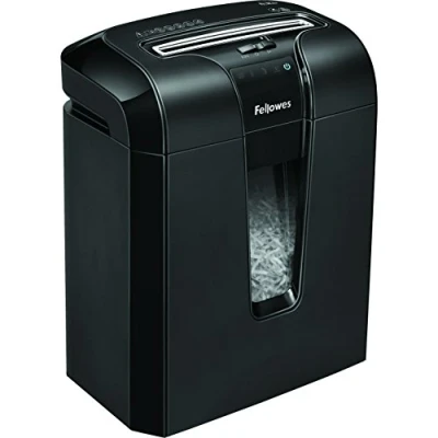 Imagen de Fellowes Powershred 63Cb Destructora trituradora de papel, corte en partículas, 10 hojas, negro