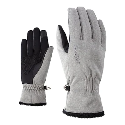 Imagen de Ziener Gloves Ibrana Guantes Multisport De Mujer, Grey Melange, 6,5