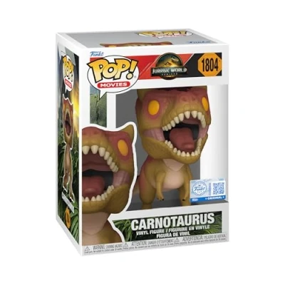 Imagen de Funko Pop! Movies: Jurassic World: Rebirth Carnotaurus Figura de Vinilo Coleccionable Idea Regalo Mercancia Oficial Juguetes para Niños y Adultos Movies Fans