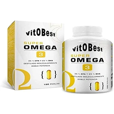 Imagen de Vitobest SUPER OMEGA 3 Doble Potencia 90 Perlas, 1