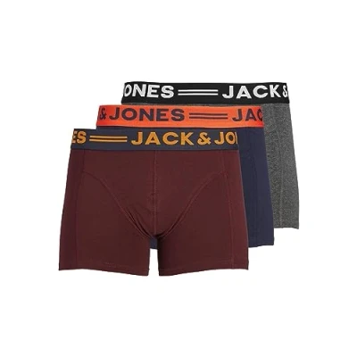 Imagen de Jack &amp; Jones Trunks 3 Pack Burgundy S