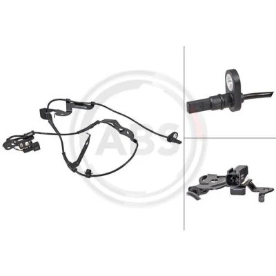 Imagen de A.B.S. 31963 Sensor de ABS activo 1100 negro