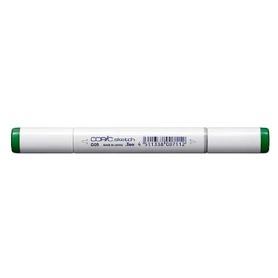 Imagen de Copic Sketch G09, Verde Veronese, Rotulador Doble con Punta Mediana y de Pincel.
