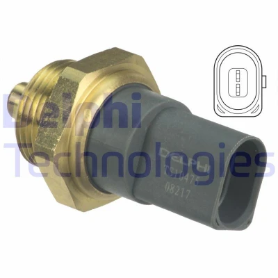 Imagen de DELPHI TS10475 Sensor de Temperatura del Refrigerante SEAT: Ibiza 4, 4 Sportcoupe, SKODA: Rapid Spaceback, Octavia 3 Schrägheck