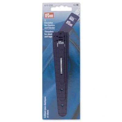 Imagen de Prym Elastic and Tap Threaders, Orange, Green, Yellow, 6, 12, 18 mm, 3 Stück