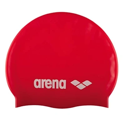 Imagen de arena Classic Silicone Gorro de Natación Unisex, para Mujeres y Hombres, con Borde Reforzado, Suave Resistente