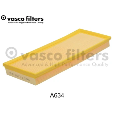 Imagen de DAVID VASCO A634 Filtro de aire 41 150 398 rectangular Cartucho filtrante FORD: MONDEO 2, 1, 2 Kombi