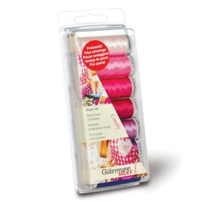Imagen de Gütermann Hilo Conjunto, Multicolor, 200m, 1400