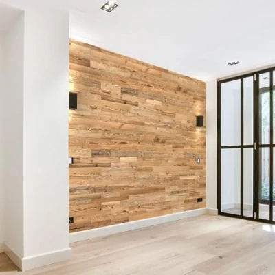 Imagen de Paneles de pared madera recuperada, vintage, Wooden Wall Design, modelo &quot;Amber&quot;, (1 m2)
