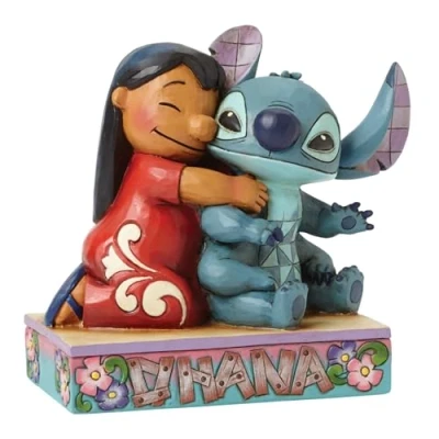Imagen de Disney Traditions, Figura deLilo y Stitch, para coleccionar, Enesco, normal