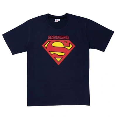 Imagen de Camiseta para hombre con logotipo de Superman, cuello redondo, color azul, XXL