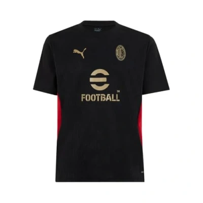 Imagen de AC Milan Maglia Training Camiseta de competición Entrenamiento, Temporada 2024/25, tecnología dryCell, Ajuste Regular, Negro, XX Large Unisex Adulto