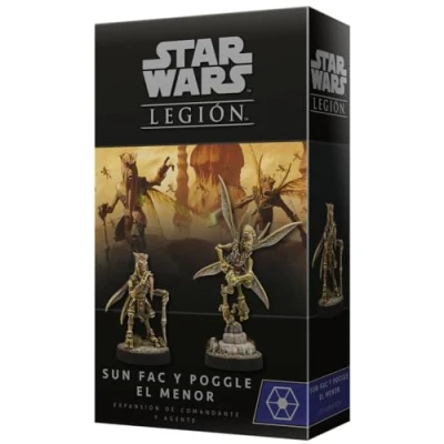 Imagen de Atomic Mass Games Star Wars Legión: Sun Fac &amp; Poggle el Menor Expansión para Juego de miniaturas A Partir 14 años 2 Jugadores 1 Horas por Partida Español