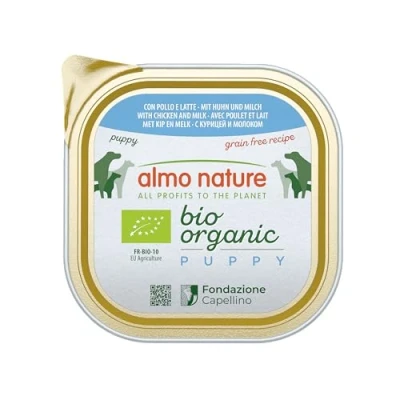 Imagen de Almo Nature Daily Menu Bio Comida para Cachorros de Pollo, Transparente