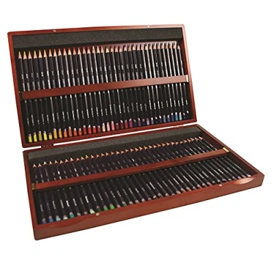 Imagen de Derwent Lápices de Colores Studio para Dibujar y Colorear, Set 72 en Caja Madera Regalo, Ideal Ilustrar Detallar, Calidad Profesional, 32199