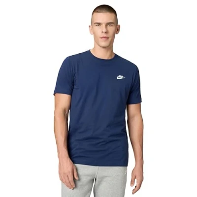 Imagen de Nike Sportswear CLUB TEE Camiseta básica, Hombre, Talla: 3XL, Midnight navy/white