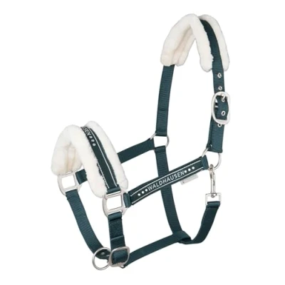 Imagen de Halfter Elegant tannengrün Warmblut