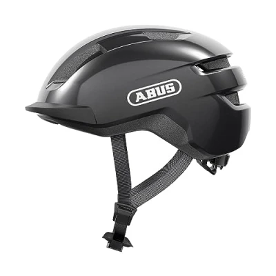 Imagen de ABUS casco para bicicleta PURL y apto e bikes S pedelecs elegante de seguridad NTA adultos adolescentes gris oscuro, talla