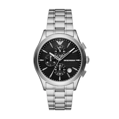 Imagen de Emporio Armani Watch Cronógrafo silvercoloured, Hombre, Talla: One Size, Silver coloured