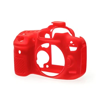 Imagen de Easy Cover Funda Silicona Roja Para 7d Mark Ii