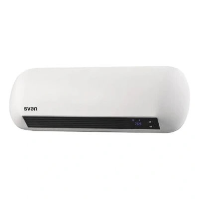 Imagen de Svan Estufa split Eléctrico Bajo Consumo Blanco SCES2000D. 2000W, 3 Niveles de potencia, Termostato Regulable, Calefacción por PTC Incluye Kit Montaje en Pared