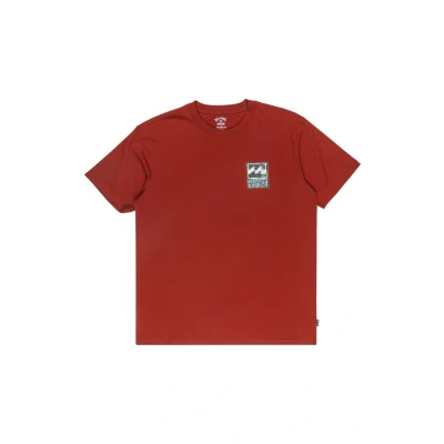 Imagen de Billabong Camiseta de Manga Corta con Sello SS para Hombre, Color Rojo