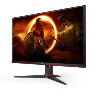 Imagen de Monitor gaming AOC 27G2SPAE, 27&quot;, Full HD, 1 ms, 165 Hz, HDMI, DisplayPorts, VGA, FreeSync Premium, Negro, Rojo