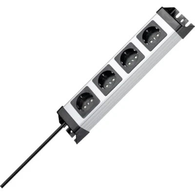 Imagen de Kopp 226120010 Powerversal Regleta para 4 enchufes (IP 20)