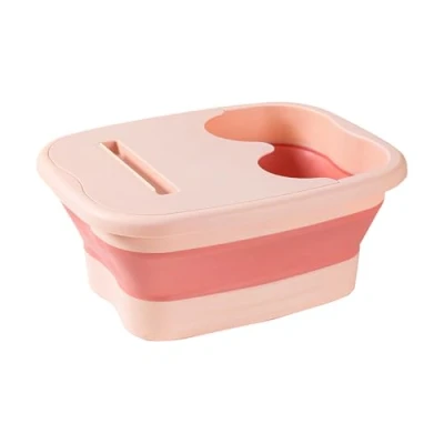 Imagen de Lavabo De Spa Para Pies, Remojar Bañera Plegable Cubo Plegable, Grande Remojo Cubo, Bandeja Ba