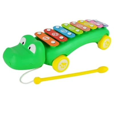 Imagen de Little Star Crocodile Pull Along Xilófono