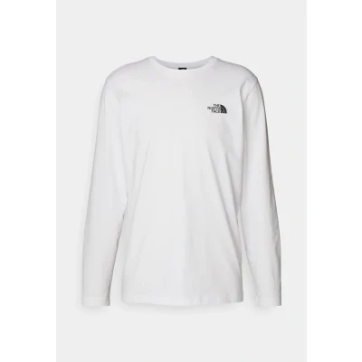 Imagen de The North Face NF0A87QNFN41 L/S Simple Dome tee T Shirt Hombre TNF White Tamaño S